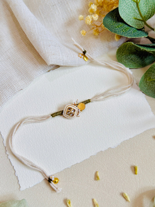Artisan Kundan Bhabhi Rakhi