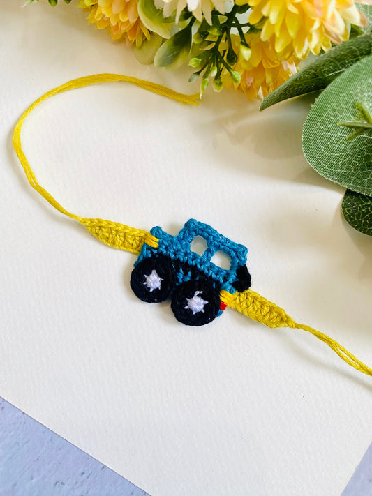 Thar Car Crochet Kids Rakhi