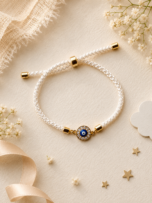 Small Evil Eye Kids Bracelet Rakhi