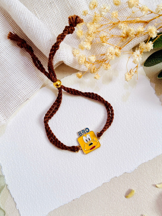 Pooh Bro Kids Bracelet Rakhi