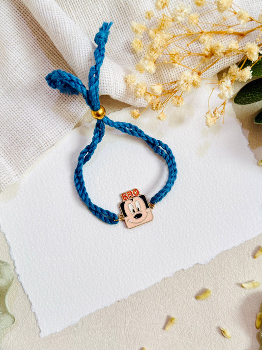 Pooh Mickey Kids Bracelet Rakhi