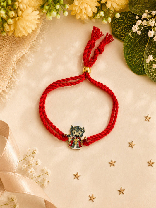 Thor Golden Kids Bracelet Rakhi