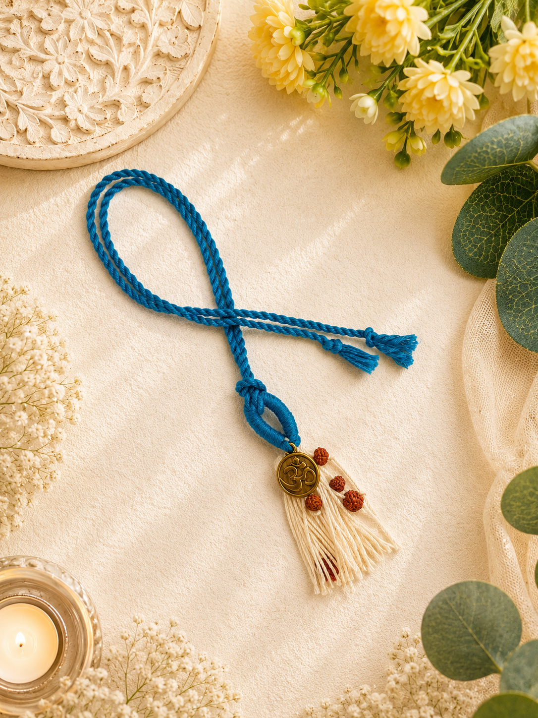 Om Rudraksh Lumba Bhabhi Rakhi