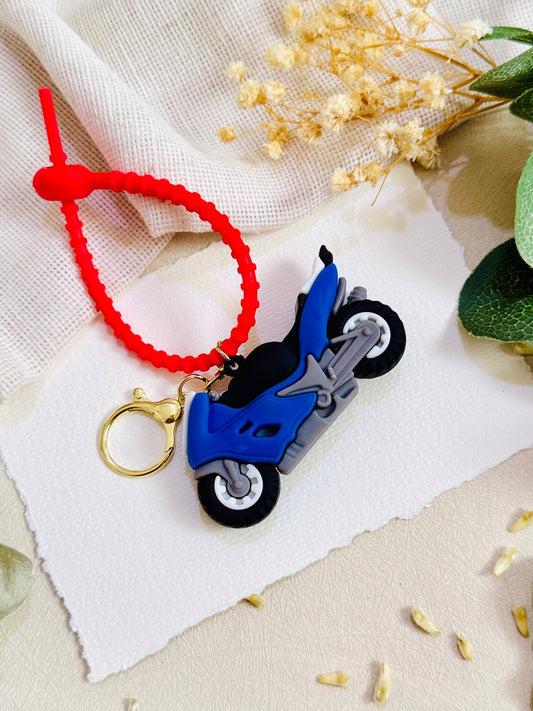 Sports Bike Convertible Kids Rakhi & Keychain