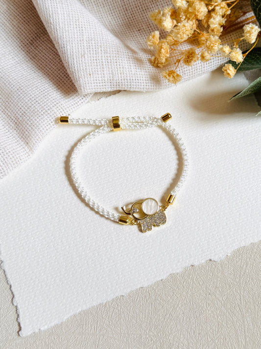 Luxury Baby Elephant Kids Bracelet Rakhi