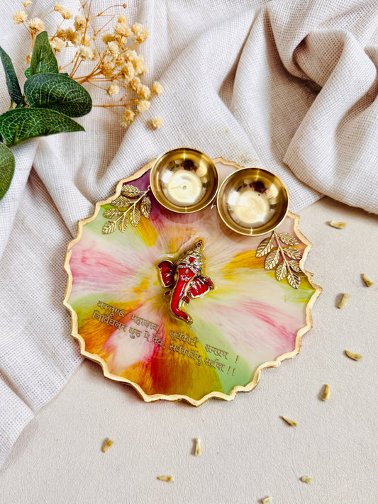 Rangotsav Ganesha Pooja Thali | Raksha Bandhan Gift