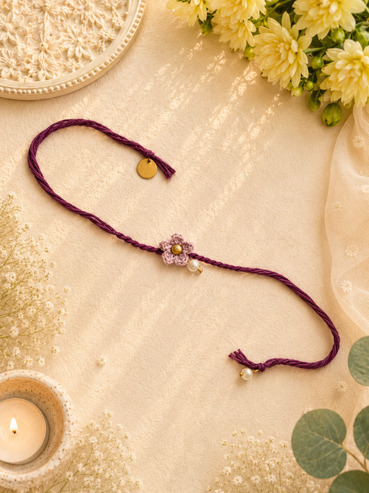 Blossom Pearl Bhabhi Rakhi