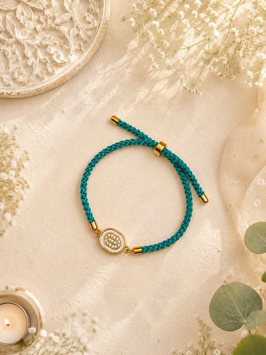 Royal Diamond Charm Bracelet Bhai Rakhi