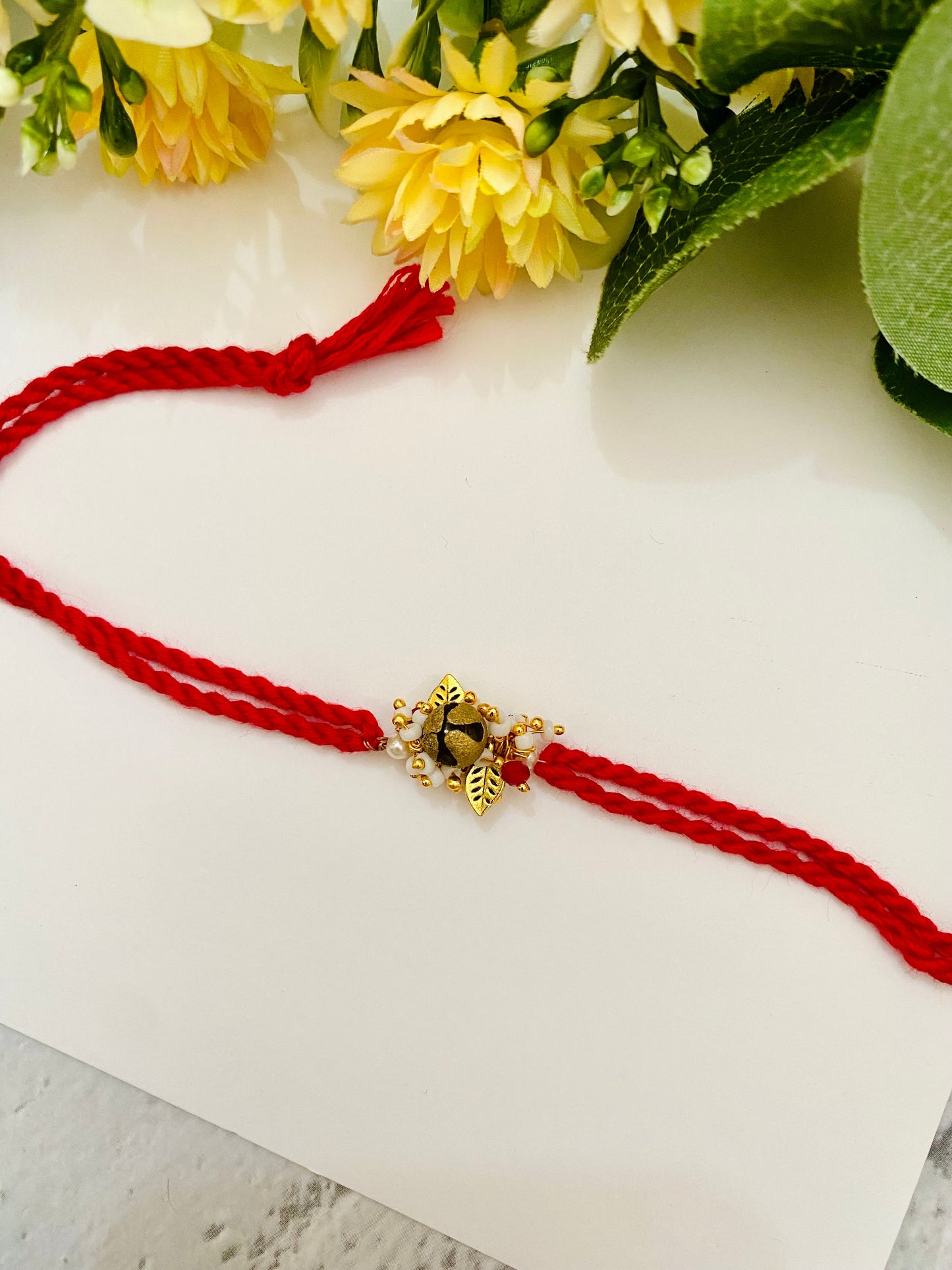 Ghungharoo handmade bhabhi rakhi